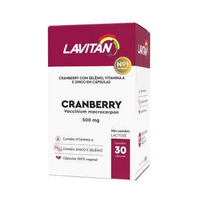 Suplemento Vitamínico Lavitan Cranberry 30 Comprimidos